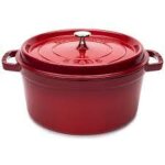 Staub - cocotte ronde - 28cm - cerise - 6, 7 ltr - 1102806 -