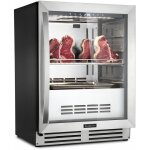 Klarstein - steakhouse pro cave de maturation de la viande 1 zone 98 l 1 - 25c tactileporte en inox