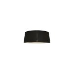 Steinhauer - abat - jour - lampenkappen - noir - lin - e27 -