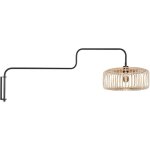Steinhauer - applique murale - bloeba - naturel noir - m�tal