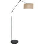 Steinhauer - lampadaire - prestige chic - noir - lin m�tal -