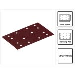 Stf 80x133 ru2 / 50 bande abrasive rubin 2 p60 80 x 133 mm 100 pces ( 2x 499047 ) pour ponceuse � glissement ...