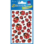 Sticker 4400 marienk�fer 3 bogen