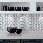 Sticker mural carrelage adh�sif cuisine salle de bain - 24 stickers carreaux de ciment oriental hammamet ...