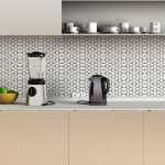 Sticker mural carrelage adh�sif cuisine salle de bain - 9 stickers carrelages oriental ghabou - 9stickers20x20 ...