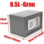 Stockage  domicile coffre - fort coffre - fort coffre serrure 8. 5l chiffres tui de scurit rangement ...