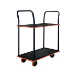 Stockman - servante standard 120 kg 2 plateaux en acier laqué transpratic - sed2 Stockman - servante standard 120 kg 2 plateaux en acier laqué transpratic - sed2