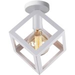 Stoex - lampe de plafond en forme de cube luminaire plafonnier moderne plafonnier rétro vintage blanc ... Stoex - lampe de plafond en forme de cube luminaire plafonnier moderne plafonnier rétro vintage blanc ...