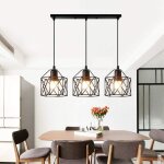 Stoex suspension industrielle vintage lampe lustre abat - jour ajustable diy luminaire salle à manger ... Stoex suspension industrielle vintage lampe lustre abat - jour ajustable diy luminaire salle à manger ...