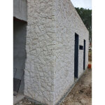 Stone by stone - pierres s�ches - parement mural - santorin - caisse 20 m� - naturelle - (20 m�)