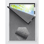 Store enrouleur occultant pour puits de lumi�re, aspect lin, tissu am�lior� pour un aspect infroissable, ...