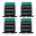 Store menuiserie - 4 attaches de tablier, click - sur, 3 maillons, ep. 8 mm, verrou automatique rigide ...