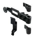 Store menuiserie - espagnolette, kit complet, noir, composite, pour volet battant, fermeture pour volet ...