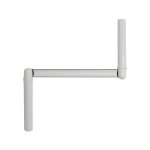 Store menuiserie - poign�e de manivelle, acier, gris et noir, diam�tre 12 mm, pour volet roulant