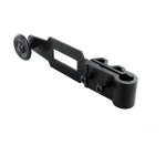 Store menuiserie - poign�e standard, espanolette, noir, aluminium et composite, pour volet battant