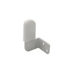 Store menuiserie - support de poign�e d'espagnolette, aluminium, blanc, 1 vantail, pour volet battant ...