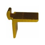 Strauss vonderweidt - cremaillere a entailler - entraxe lumiere 25mm - lg 2000mm - lg 13mm - aluminium ...
