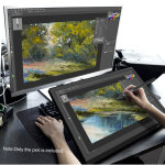 Stylet num�rique bosto � 8192 niveaux de pression, sans pile, avec 20 pointes de rechange et un porte ...