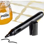 Stylo d'�tiquettes � craie effa�able pour autocollants de r�cipients, pots, lavable