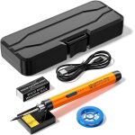 Stylo de soudage �lectrique rechargeable mini outils m�nagers, orange