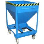 S�dlohn conteneur silo sre - d 375, laqu�, bleu clair - bauer