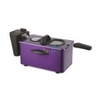 Suinga - friteuse  huile avec technologie zone froide, 3, 5 litres, avec rgulateur de temprature, ...