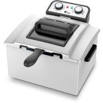 Suinga - friteuse thulos th - fr5l - 5 l - zone froide - 3 paniers inclus - 3000 w, inox bross, acier ...