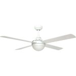 Sulion - ventilateur de plafond balloo blanc avec lumière Sulion - ventilateur de plafond balloo blanc avec lumière