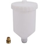 Sunxury - remplacement de pot de tasse de pistolet de pulv�risation de peinture de gravit� de 600ml pour ...