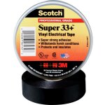 3m - super33 + - 25x33 ruban isolant scotch noir (l x l) 33 m x 25 mm 1 pc(s)