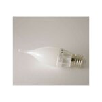 Superled - ampoule led e27 flamme c30 coup de vent 5w 400lm 270 - blanc chaud 2700k