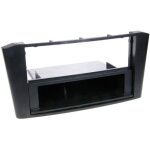 Support 1din compatible avec toyota avensis t25 03 - 09 avec vide poche - noir