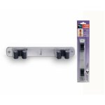 Support pour 2 balais chrome mat inofix Support pour 2 balais chrome mat inofix