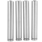 Supports en acier inoxydable pour verre - 4 pi�ces (19x120 mm)