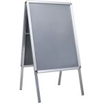 Support d'affiche a1 pour clients aluminium vidaxl