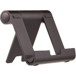 Support ajustable et portable pour tablette, liseuse et smartphone noir