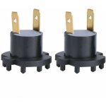 Pour support ampoule h7 paire de support d'ampoule de douille de phare pour mazda 3 5 kawasaki aprilia ...