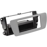Support autoradio compatible avec seat ibiza 6j gris dublin 1din