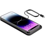 Support de charge sans fil pour voiture, tapis chargeur auto pour