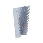 Support de cls h220xl145 / 75xp50 mm 10 porte - outils vert. p. panneaux perf. pour panneaux perfors ...