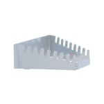 Support de cls h50xl130 / 60xp150 mm 8 porte - outils horiz. p. panneaux perf. pour panneaux perfors ...