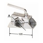 Support coulissant zingu� � 35