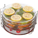 Support d�shydratant pour ninja foodi de 6, 5 et 8 litres, en acier inoxydable de qualit� alimentaire ...