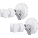Support de douchette � ventouse r�glable, support de pomme de douche, support de montage universel en ...