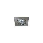 Europalamp ? support encastrable orientable carr� en inox ? pour spots led et halog�nes ? diam�tre de ...
