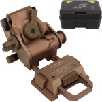 Support de fixation de jumelles de vision nocturne pour casque, compatible monture l4g24