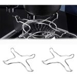 Support gaziniere gaz 2 pi�ces, universel support pour cuisini�re, cuisini�re � gaz de support, r�ducteurs ...