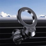 Support de grille de ventilation magn�tique noir usams