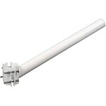 Support pour lampadaire led blanc tube 47mm pour poteau ou mur accessoires - jandei