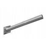 Support pour lampadaire solaire de jardin inox